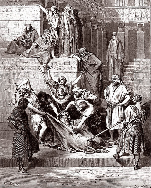 TORTURA DELLO SCRIBA ELEAZAR maccabei II , 6,30